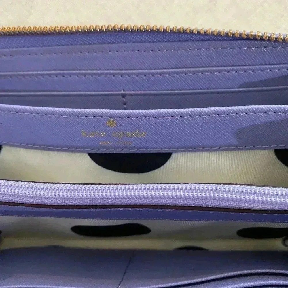 Kate Spade Lavender Wallet - Picture 4 of 6